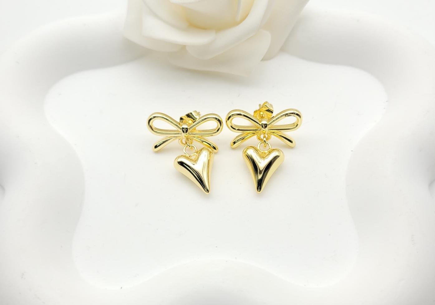 Arete Latón Oro 18K HQHE10003463