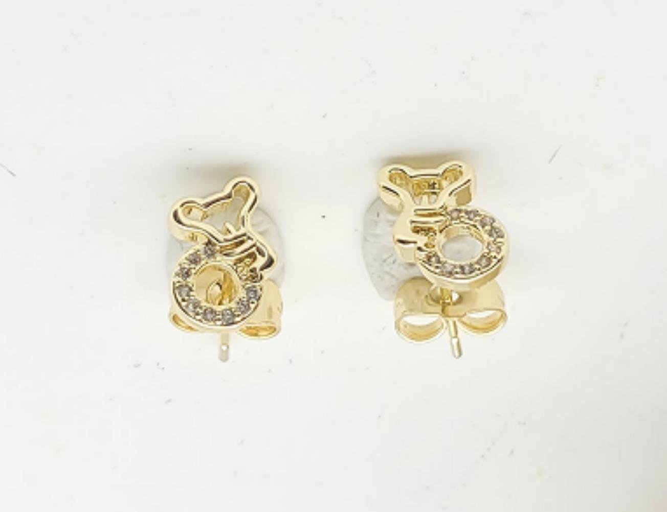 Arete Latón Oro 18K HRE05005013