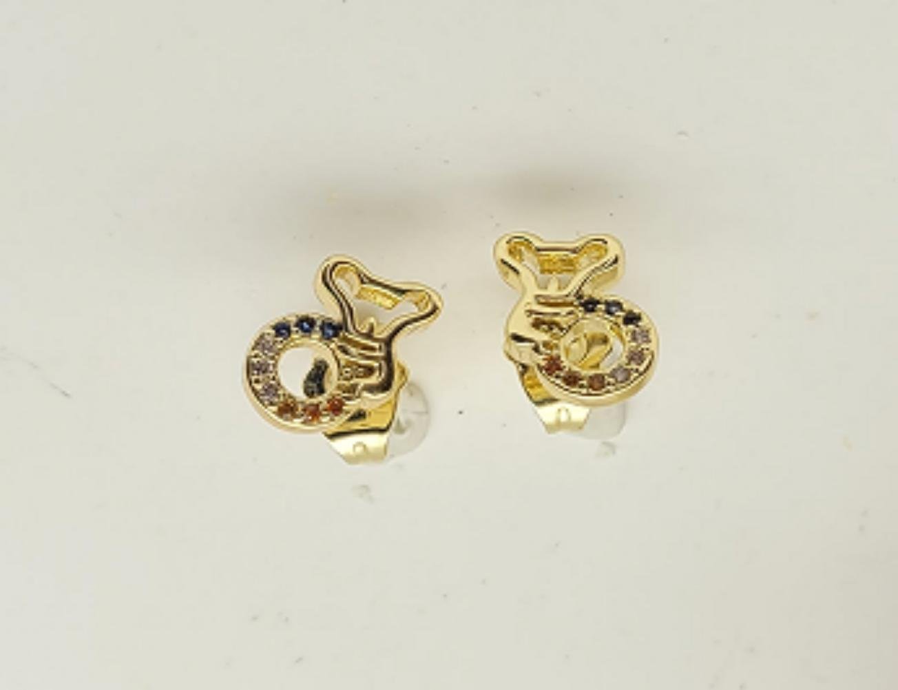 Arete Latón Oro 18K HRE05005014