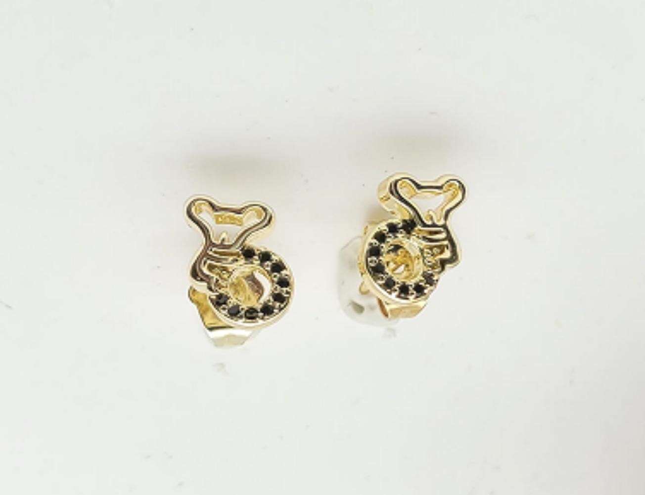 Arete Latón Oro 18K HRE05005015