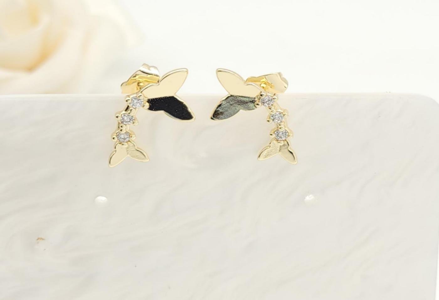 Arete Latón Oro 18K HRE05006297
