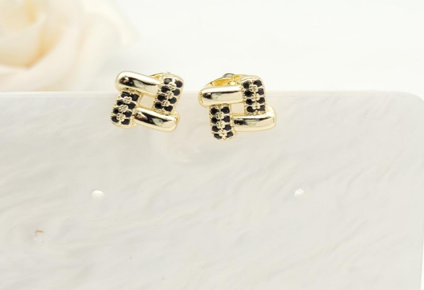 Arete Latón Oro 18K HRE05506305