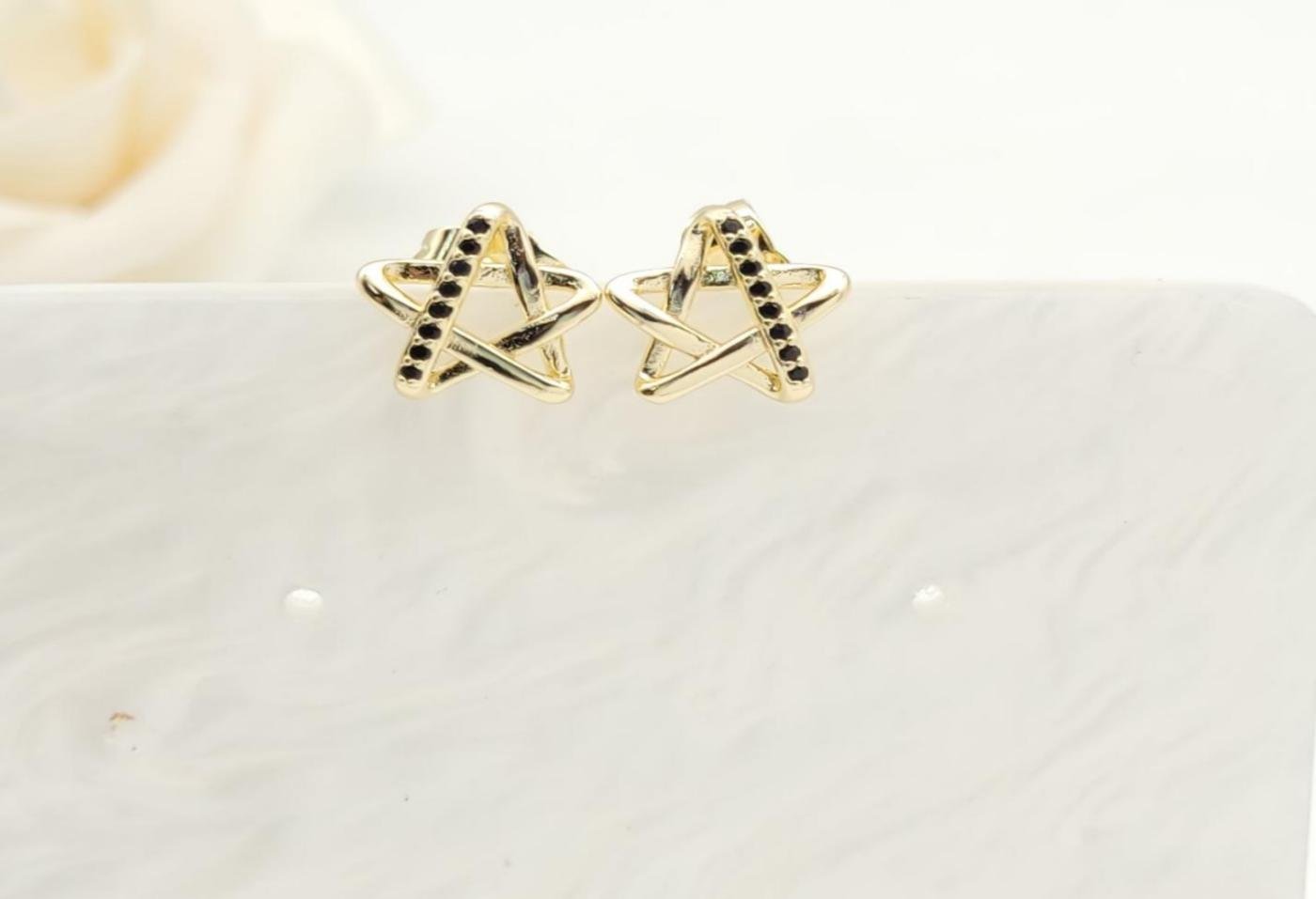 Arete Latón Oro 18K HRE05506307