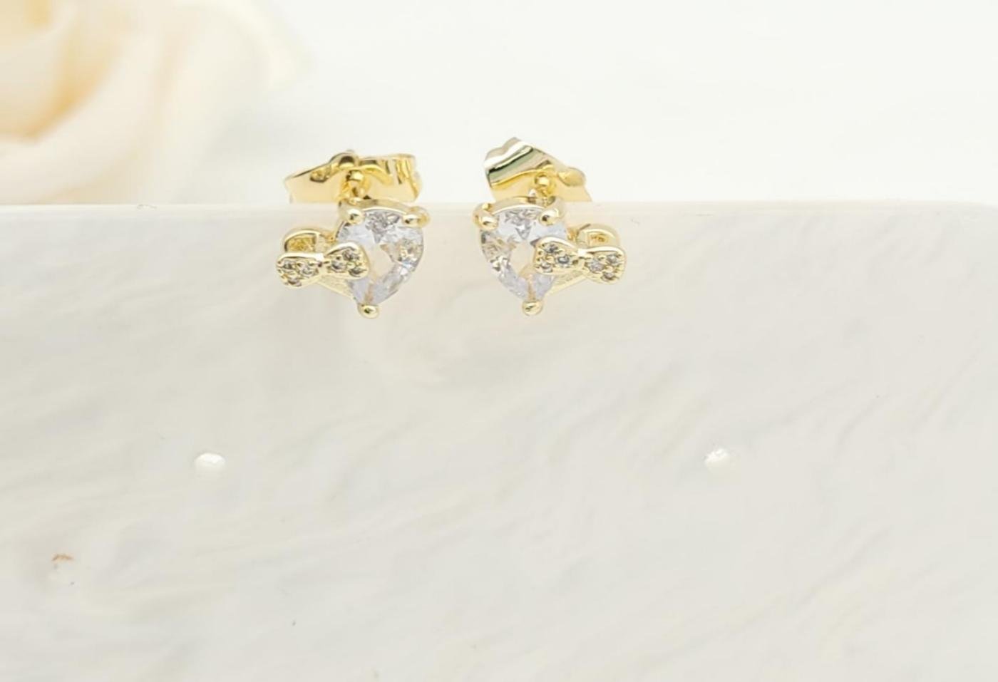 Arete Latón Oro 18K HRE05506325