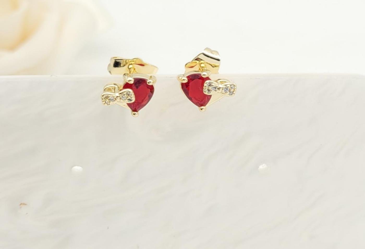 Arete Latón Oro 18K HRE05506326