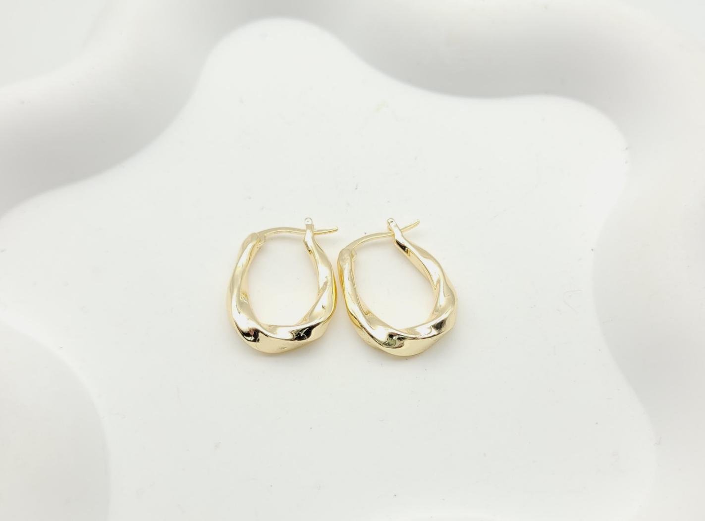 Arete Latón Oro 18K HRE06003125