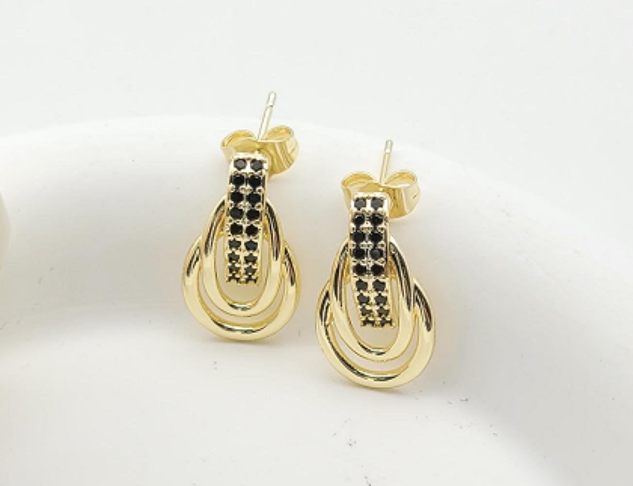 Arete Latón Oro 18K HRE06004987