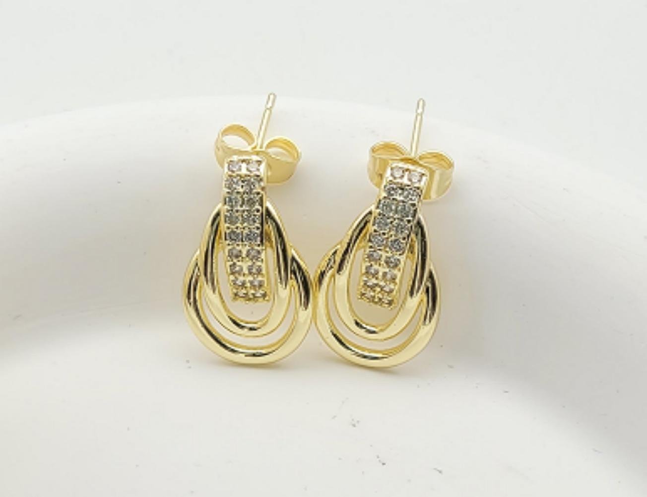 Arete Latón Oro 18K HRE06004988