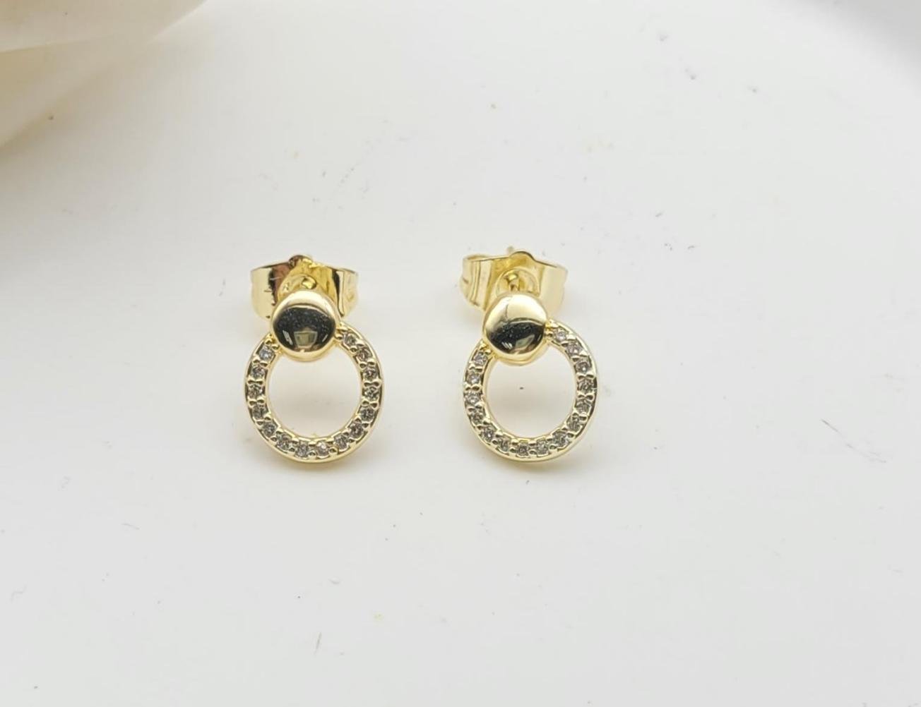 Arete Latón Oro 18K HRE06004993