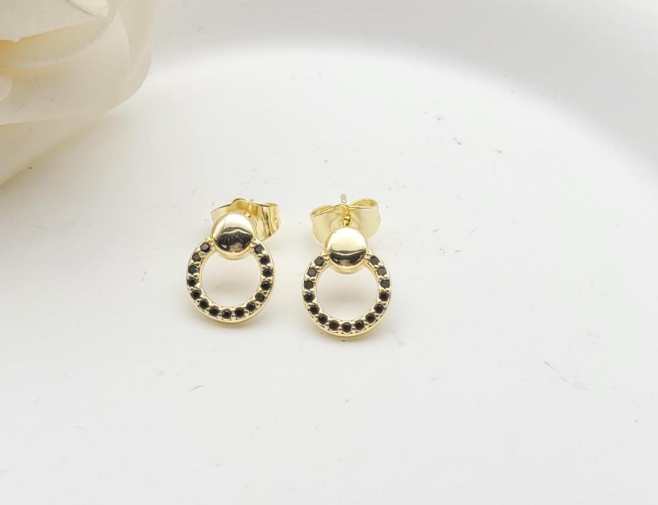 Arete Latón Oro 18K HRE06004995