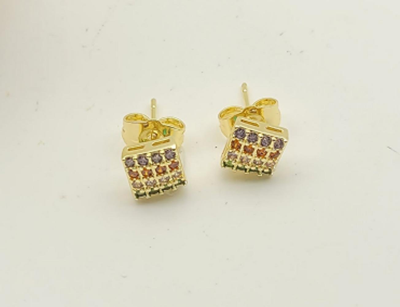 Arete Latón Oro 18K HRE06005024
