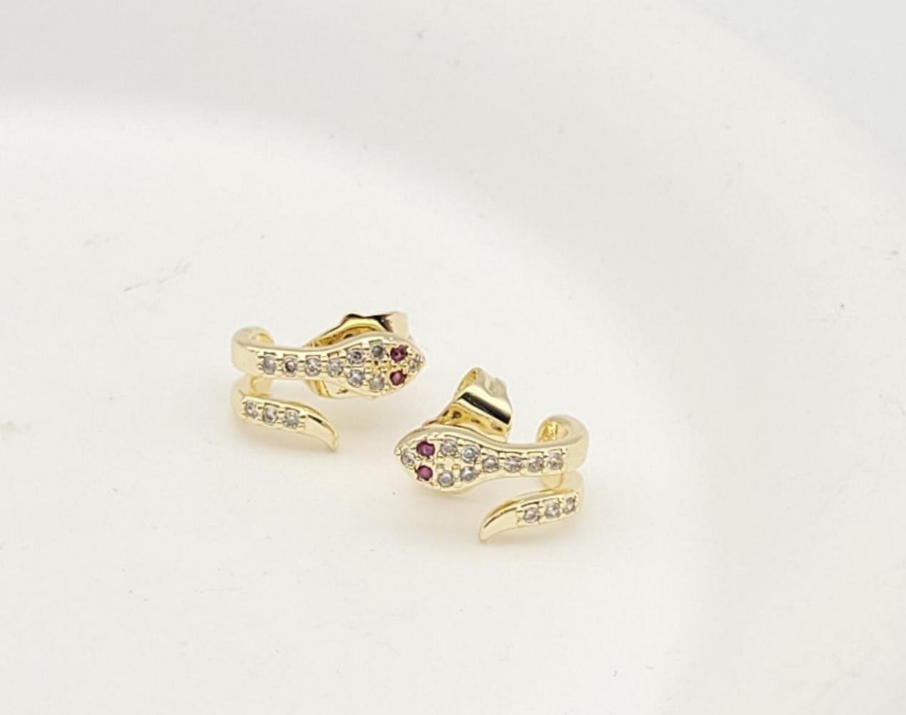Arete Latón Oro 18K HRE06005064
