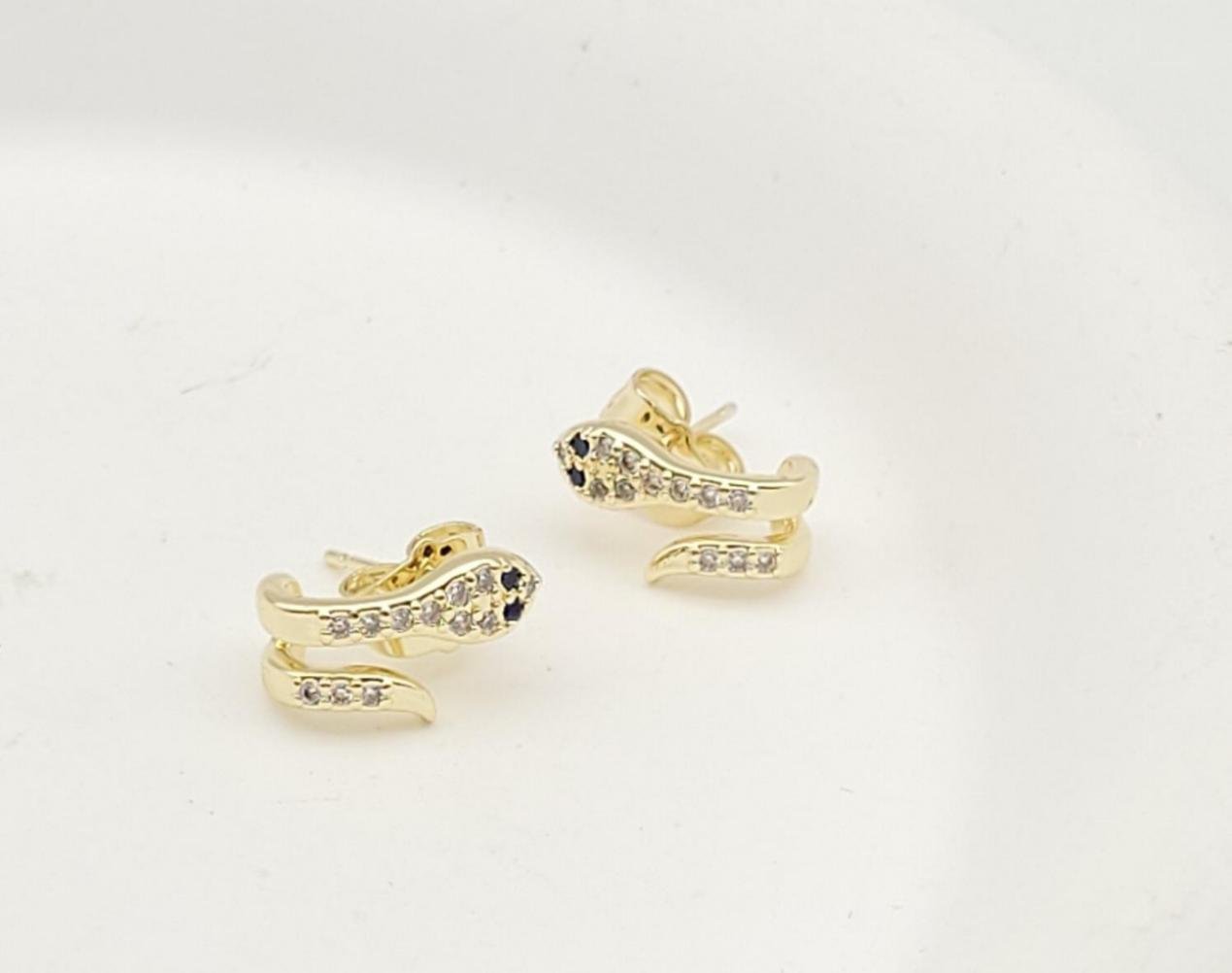 Arete Latón Oro 18K HRE06005065