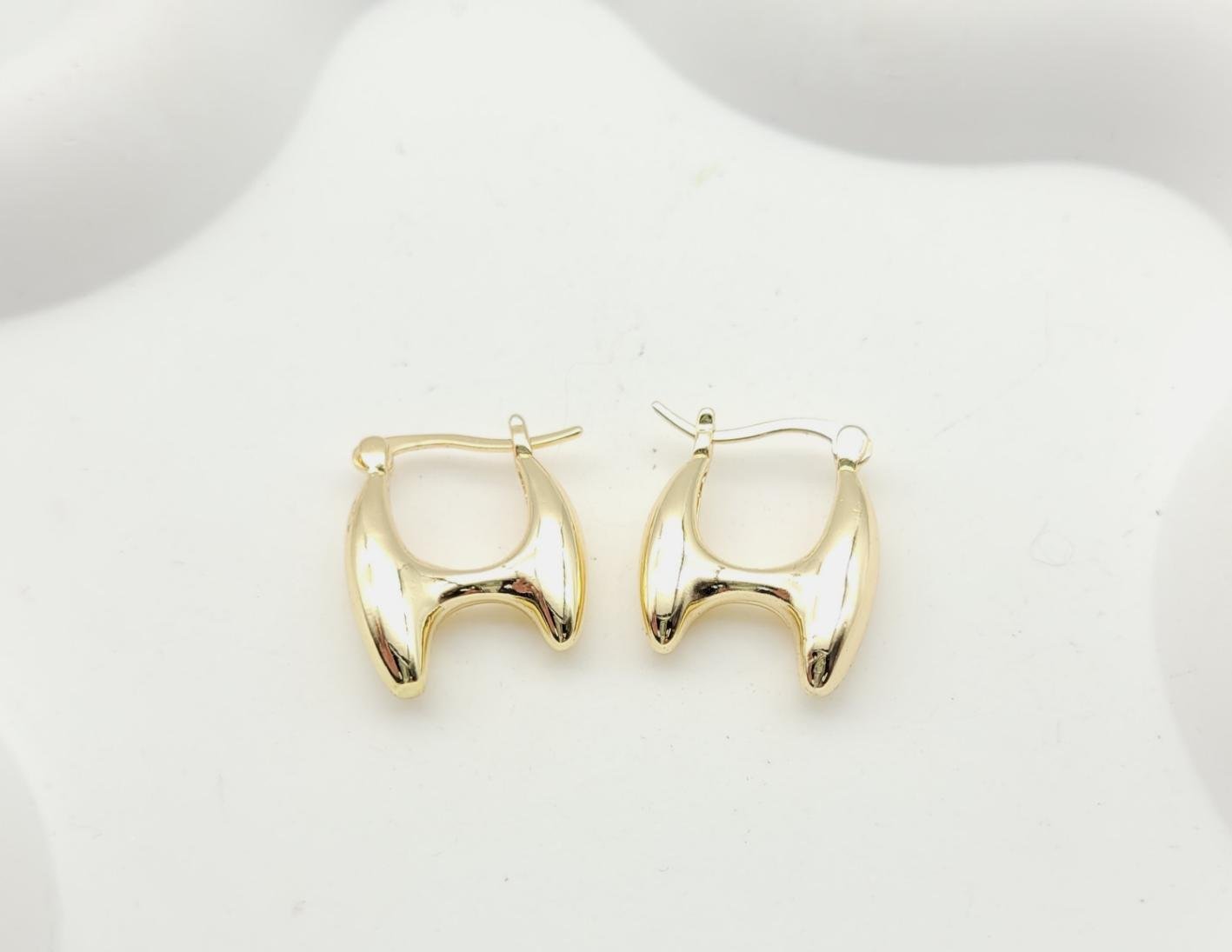 Arete Latón Oro 18K HRE06503128