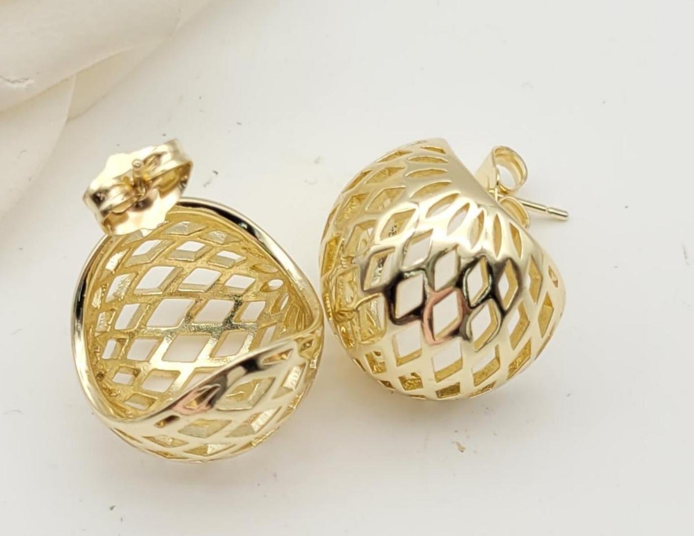 Arete Latón Oro 18K HRE06503621