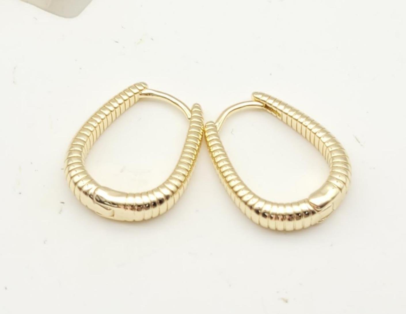 Arete Latón Oro 18K HRE06503696