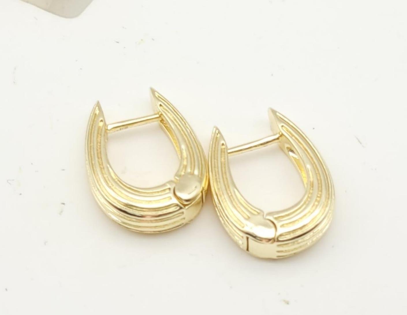 Arete Latón Oro 18K HRE06503697