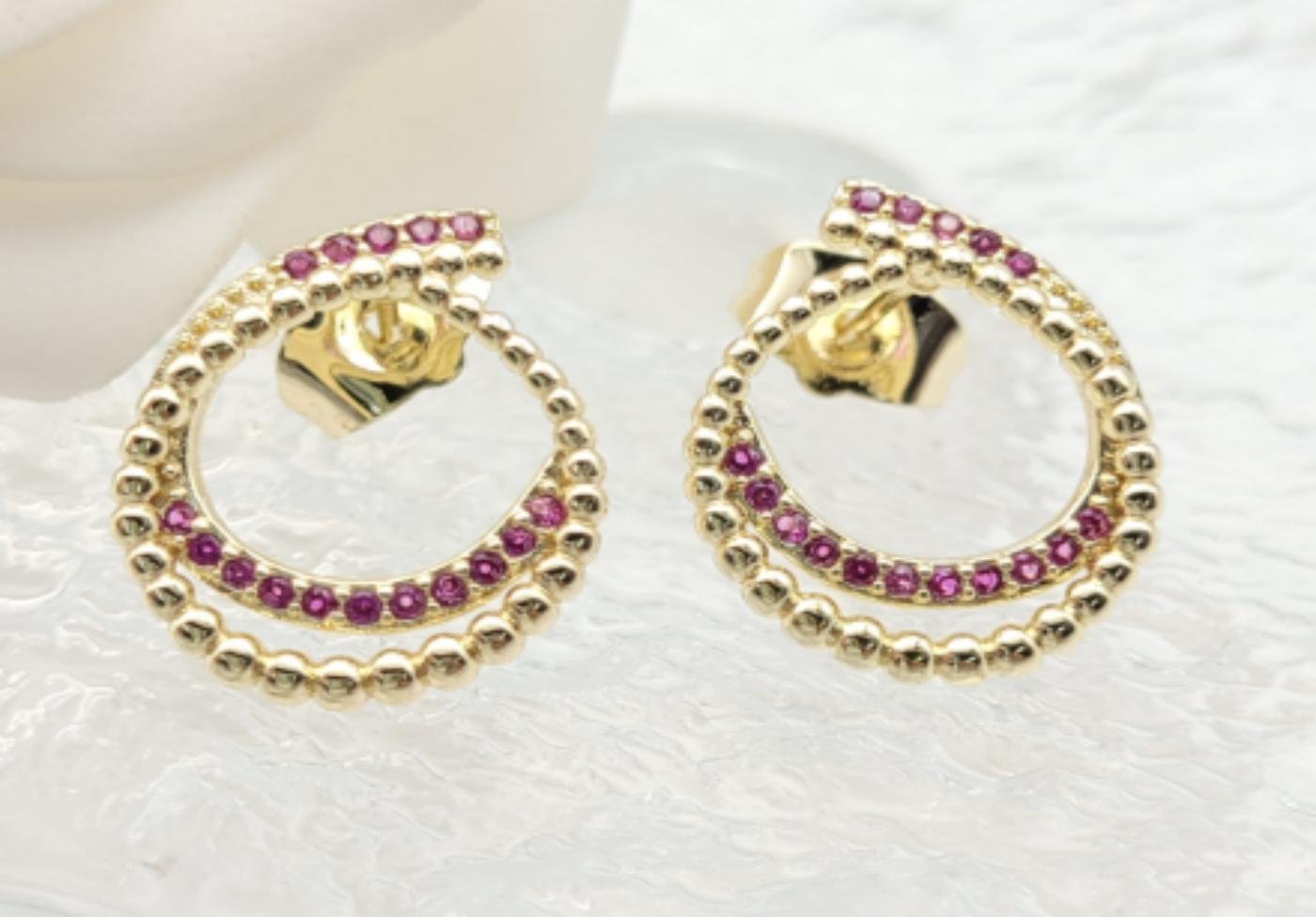 Arete Latón Oro 18K HRE06504738