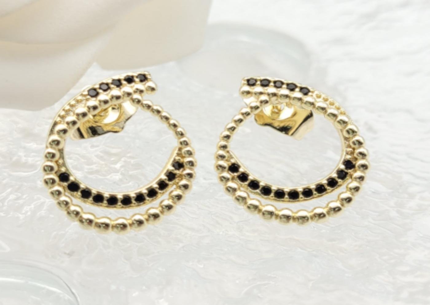 Arete Latón Oro 18K HRE06504740
