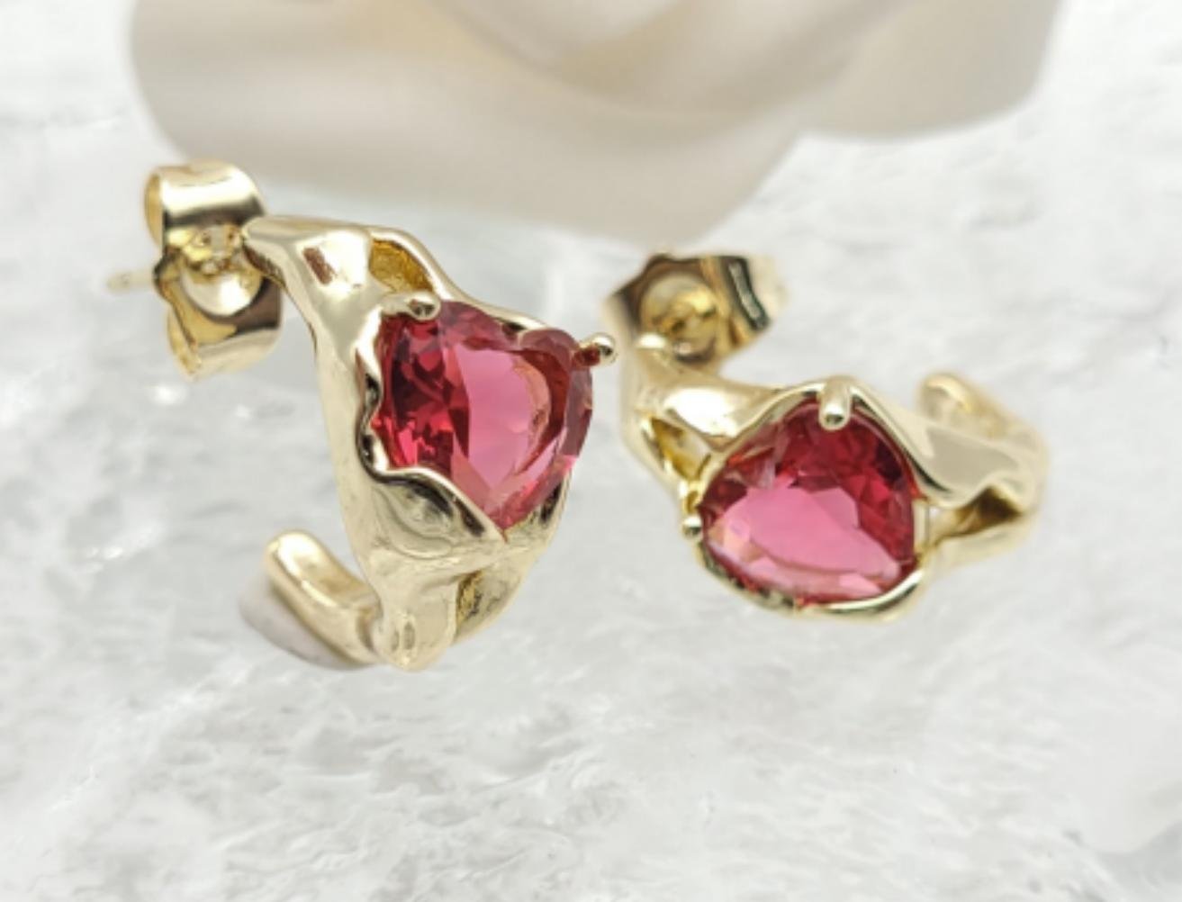 Arete Latón Oro 18K HRE06504779
