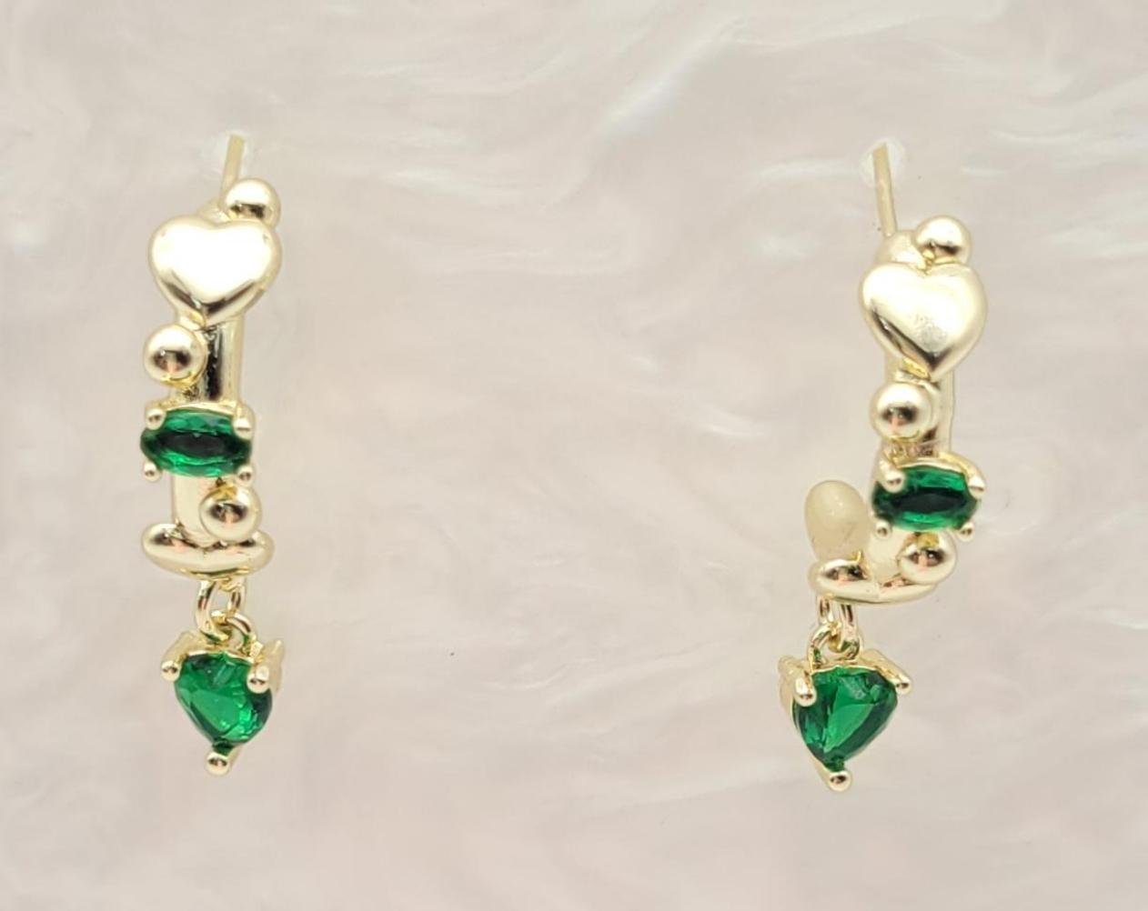 Arete Latón Oro 18K HRE06505046