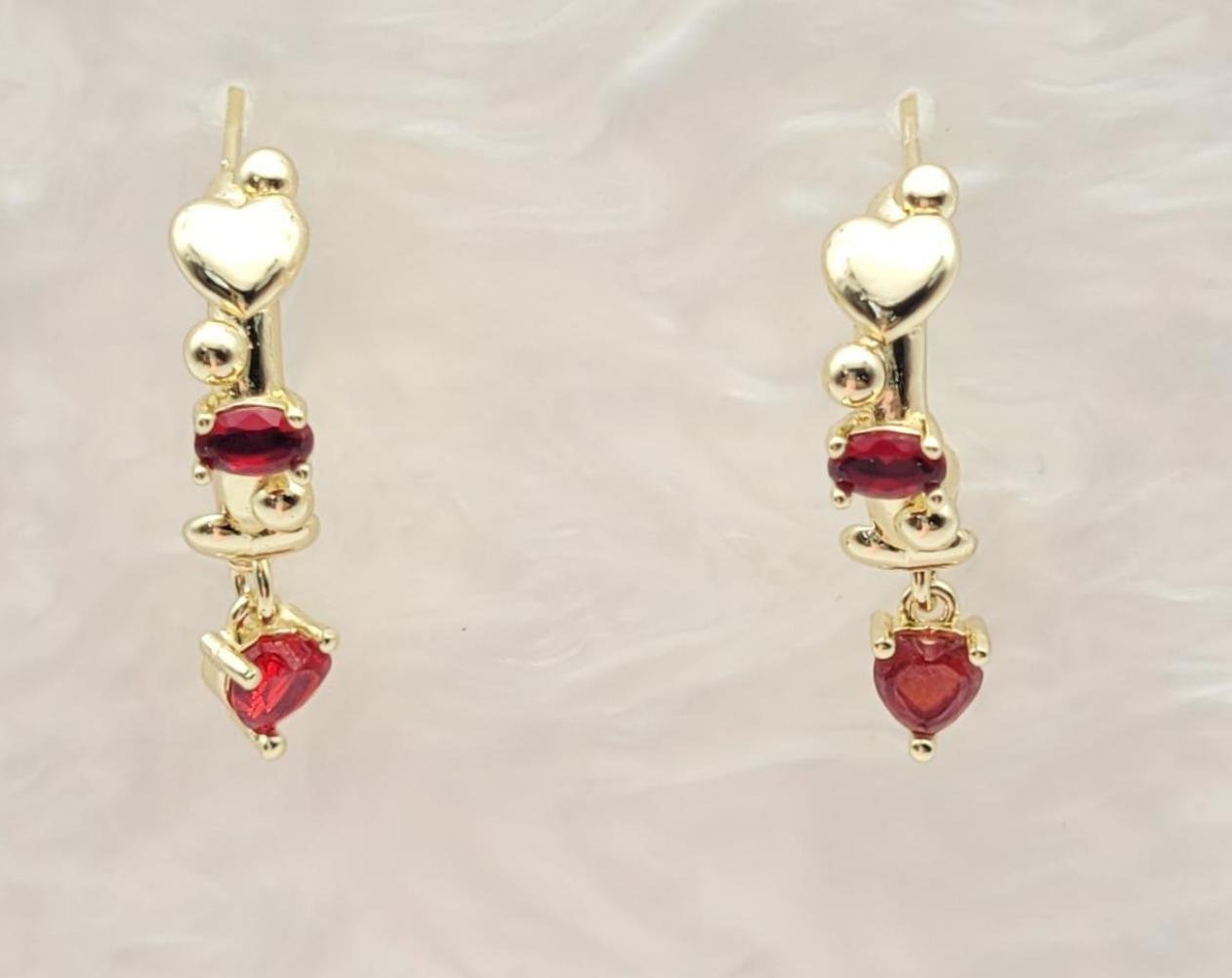 Arete Latón Oro 18K HRE06505047
