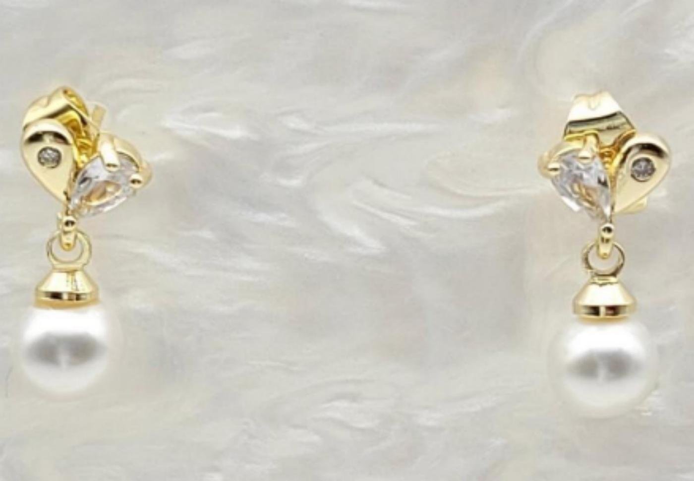 Arete Latón Oro 18K HRE06505296