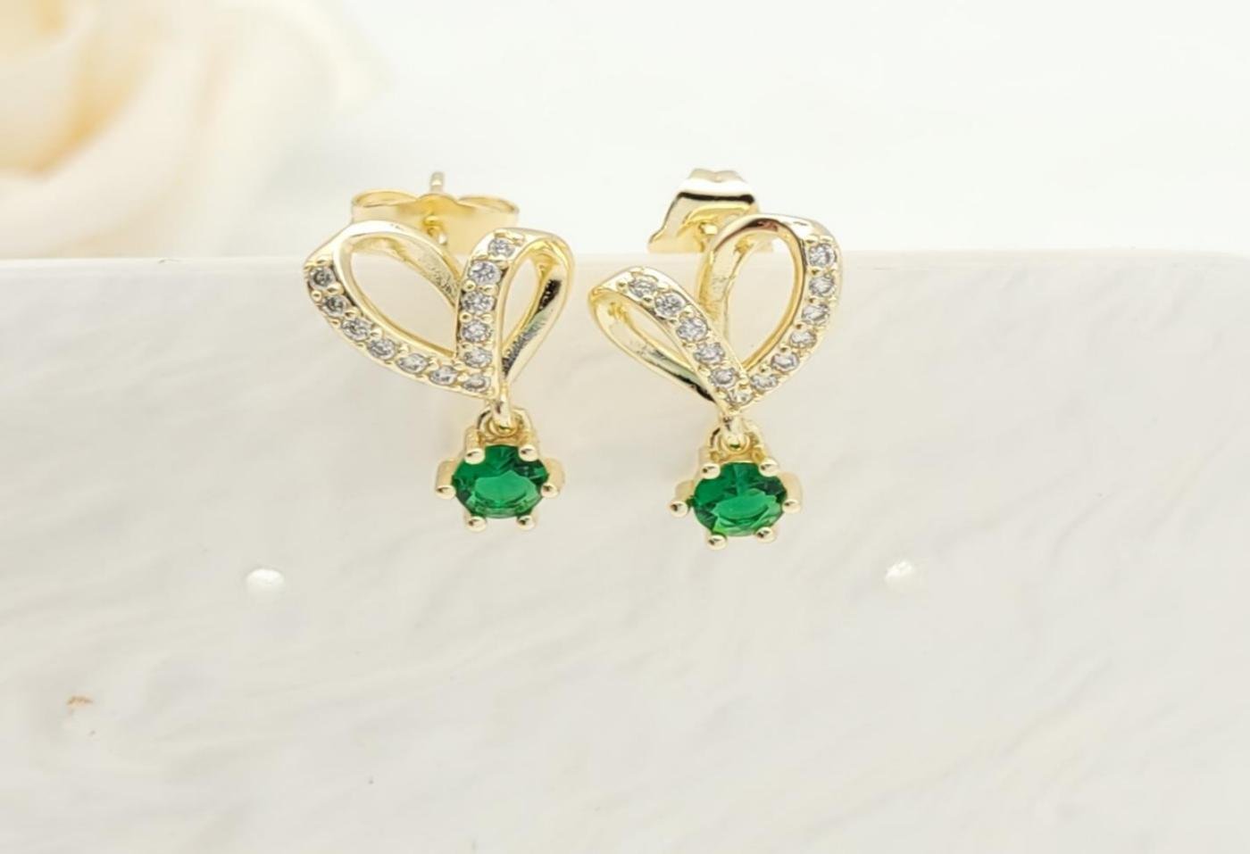 Arete Latón Oro 18K HRE06506317