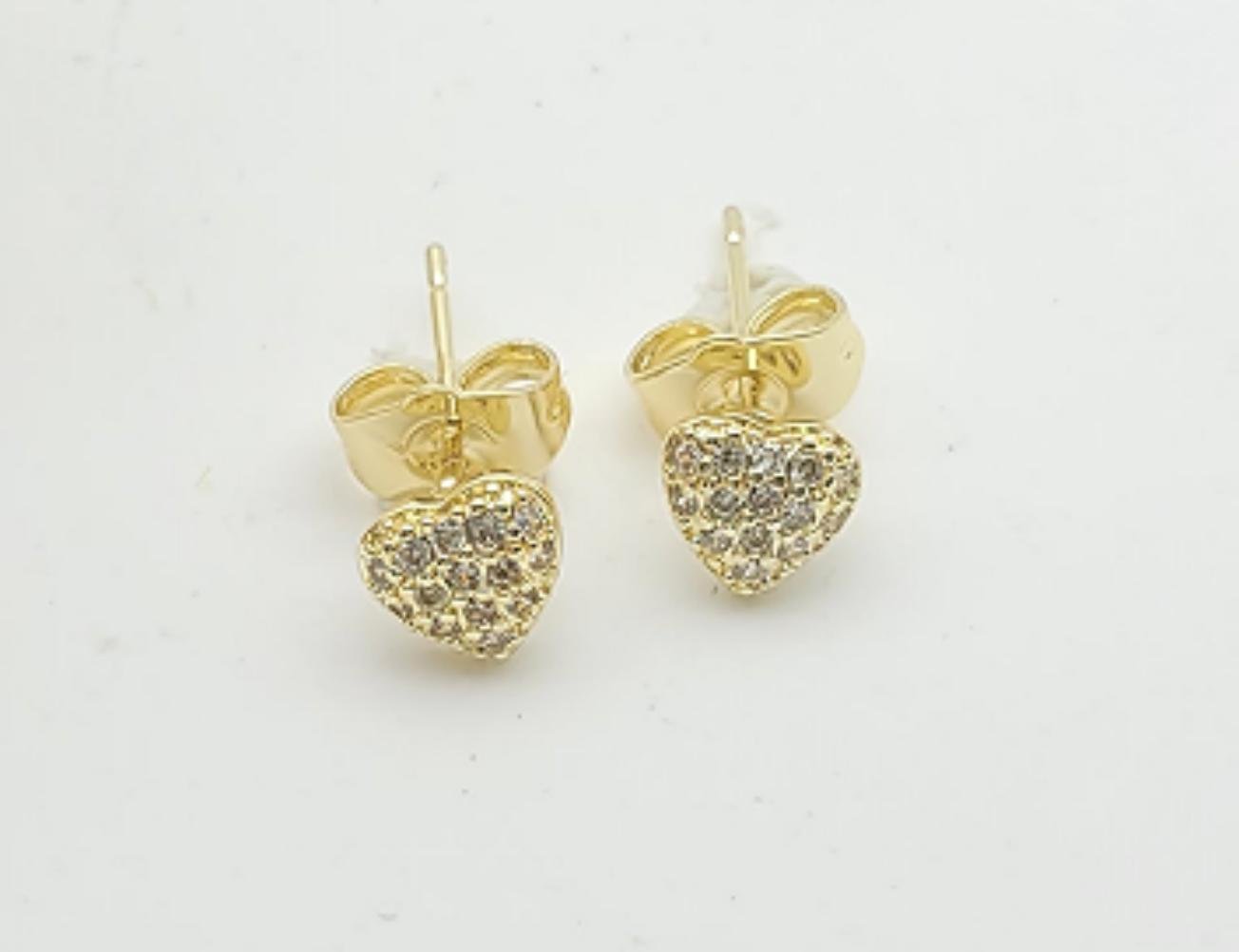 Arete Latón Oro 18K - Mediano HRE07005040