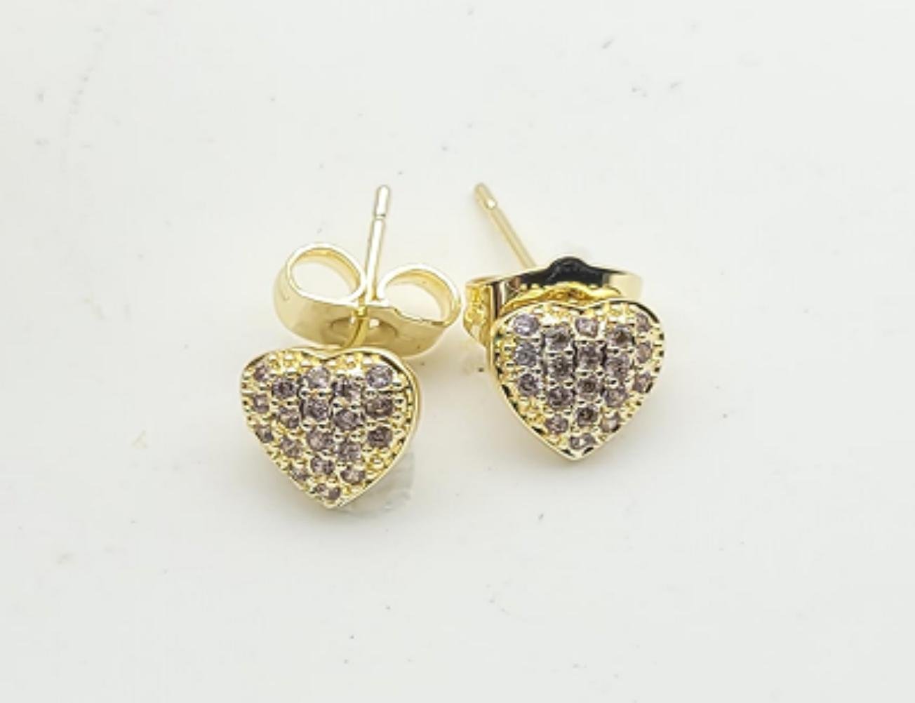 Arete Latón Oro 18K - Mediano HRE07005041