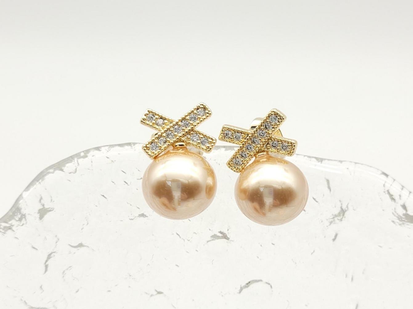 Arete Latón Oro 18K HRE07006635
