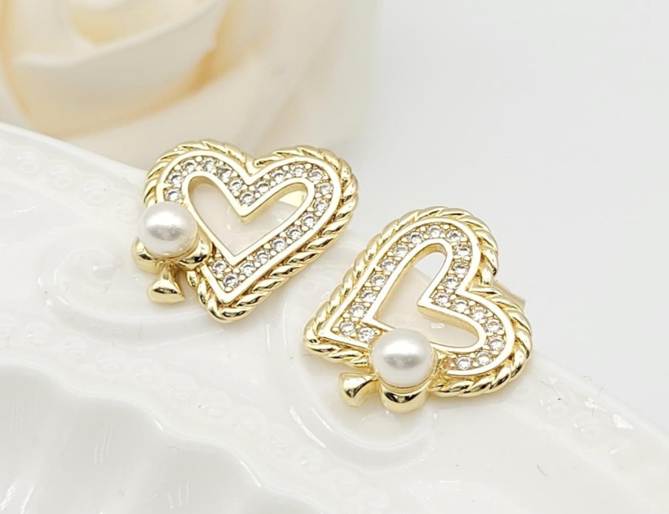 Arete Latón Oro 18K HRE07504457
