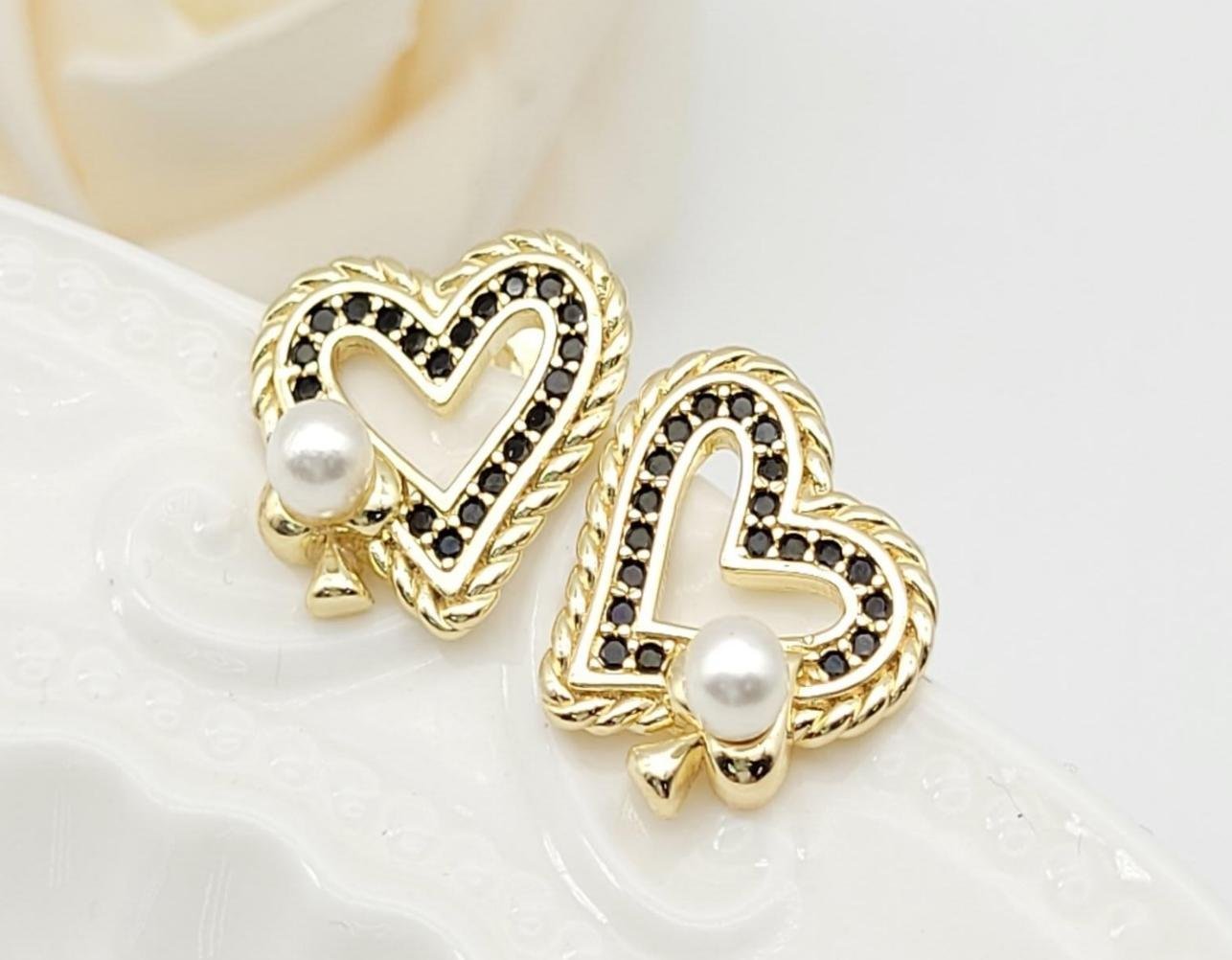 Arete Latón Oro 18K HRE07504458