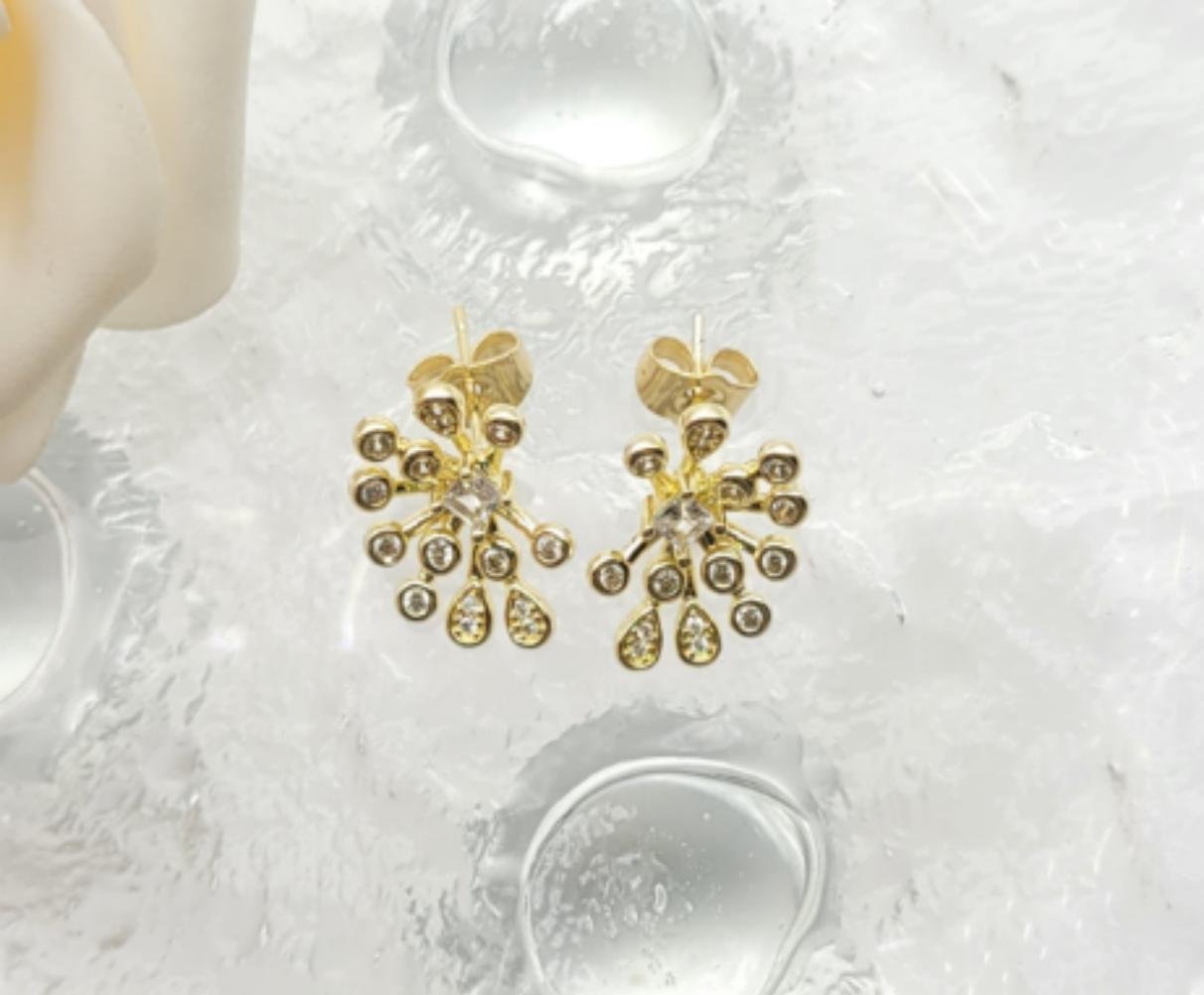 Arete Latón Oro 18K HRE07504613