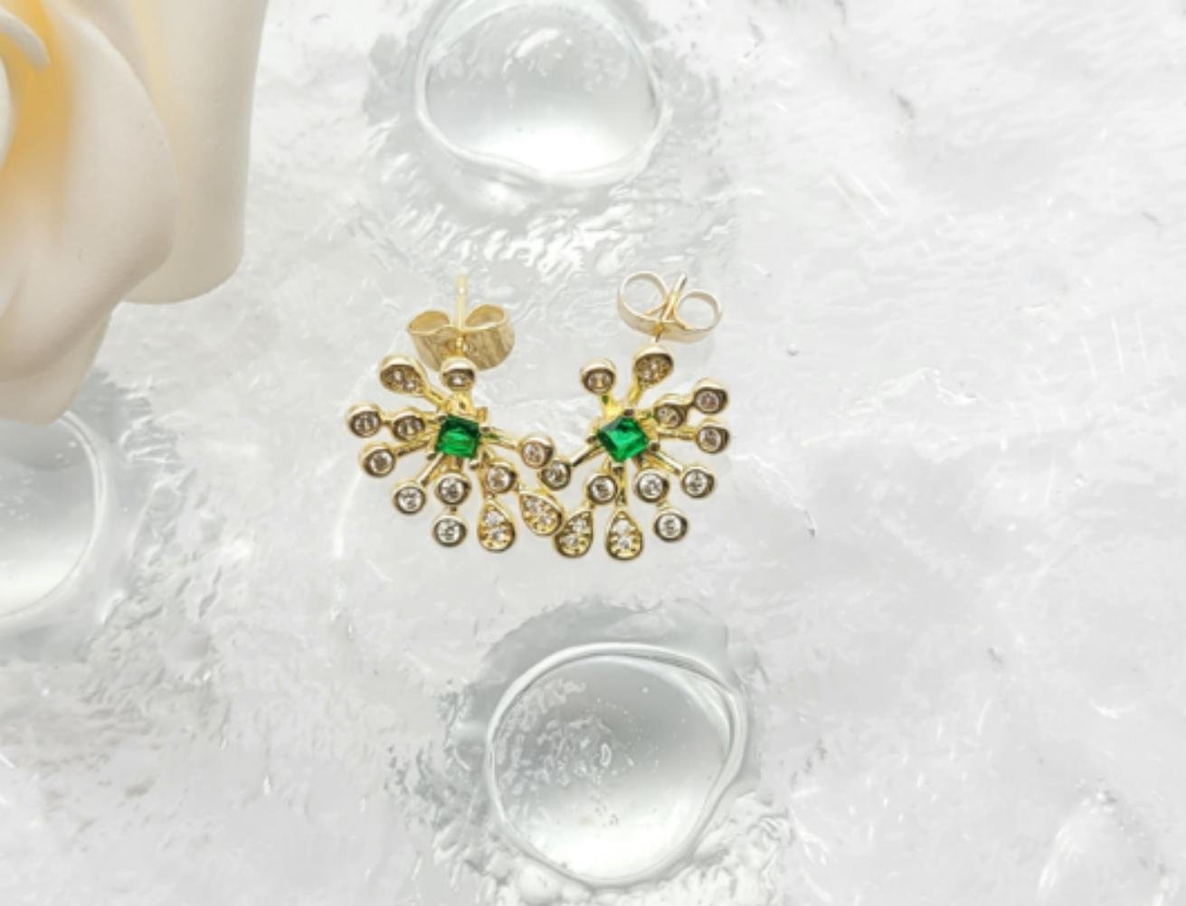 Arete Latón Oro 18K HRE07504615