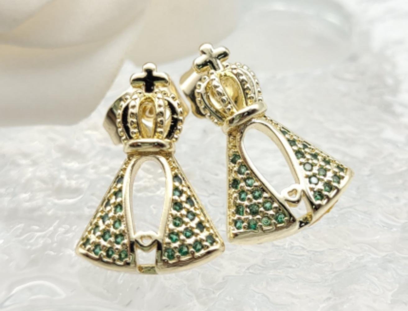 Arete Latón Oro 18K HRE07504755