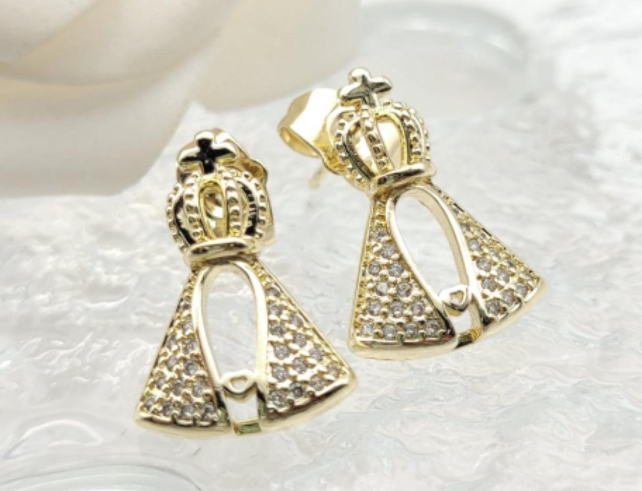 Arete Latón Oro 18K HRE07504756