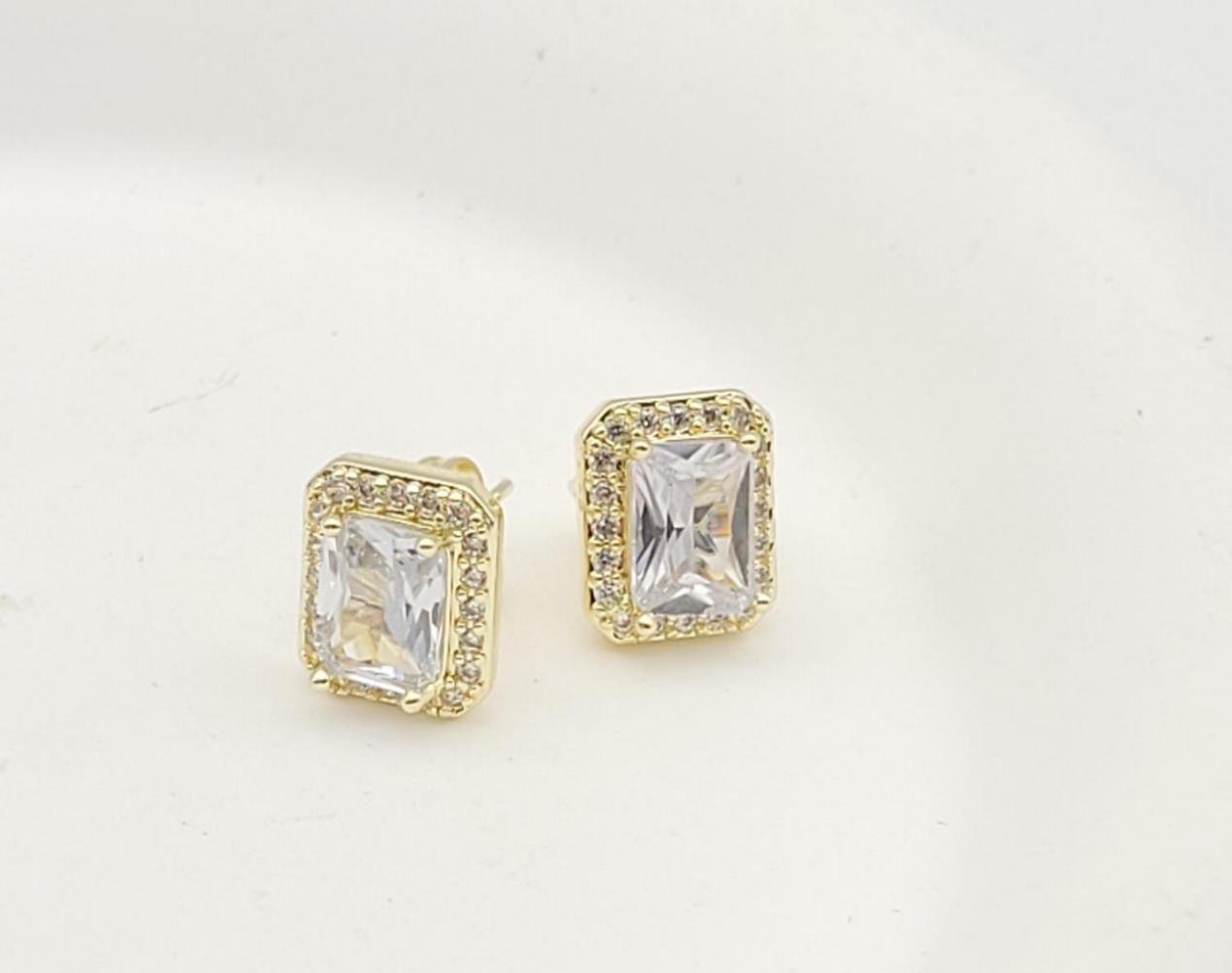 Arete Latón Oro 18K HRE07505056
