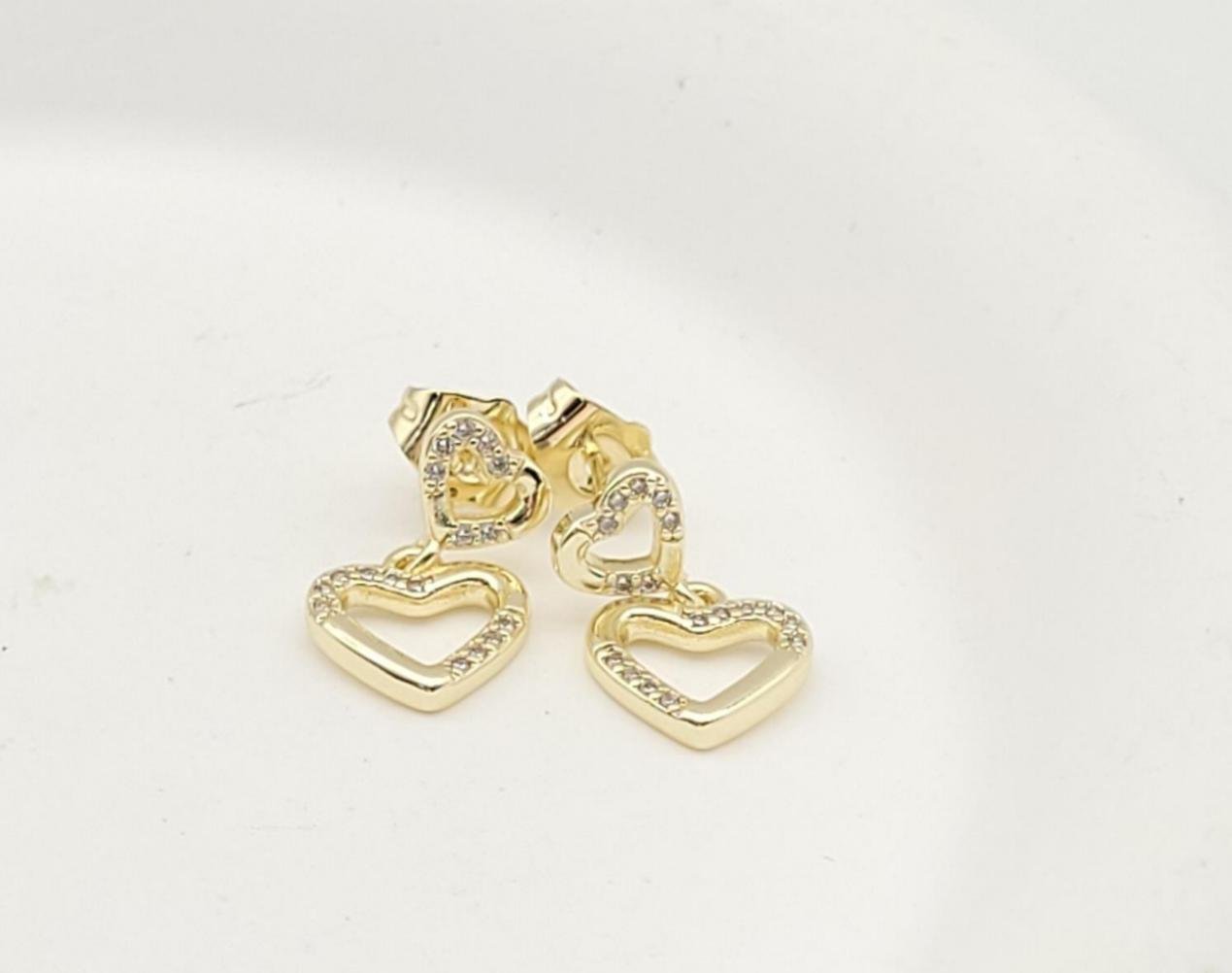 Arete Latón Oro 18K HRE07505068
