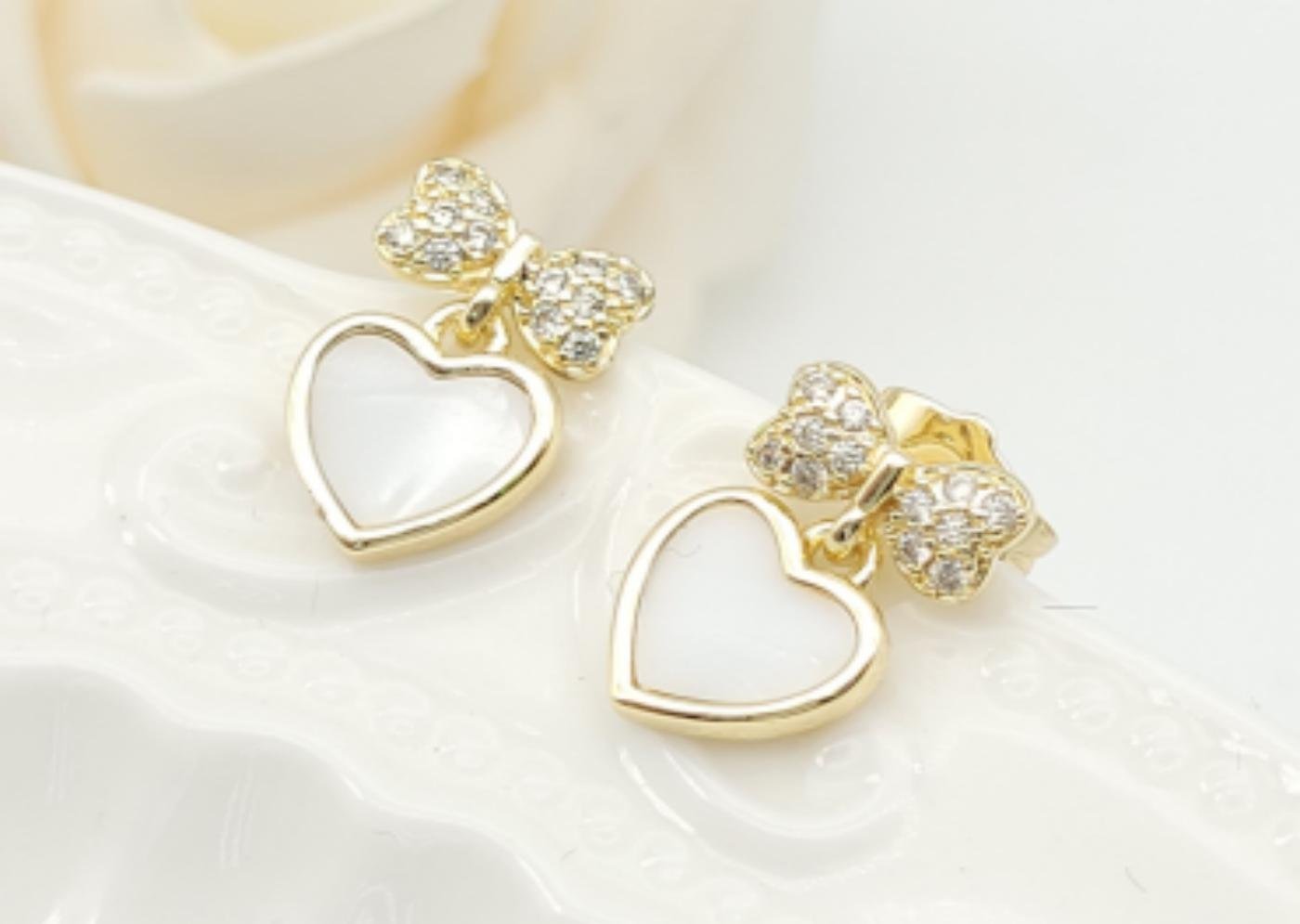 Arete Latón Oro 18K HRE08004465