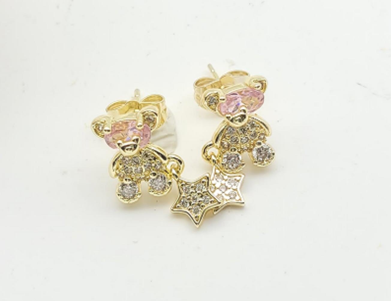 Arete Latón Oro 18K HRE08505034