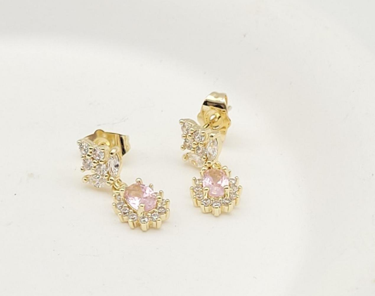 Arete Latón Oro 18K HRE08505072