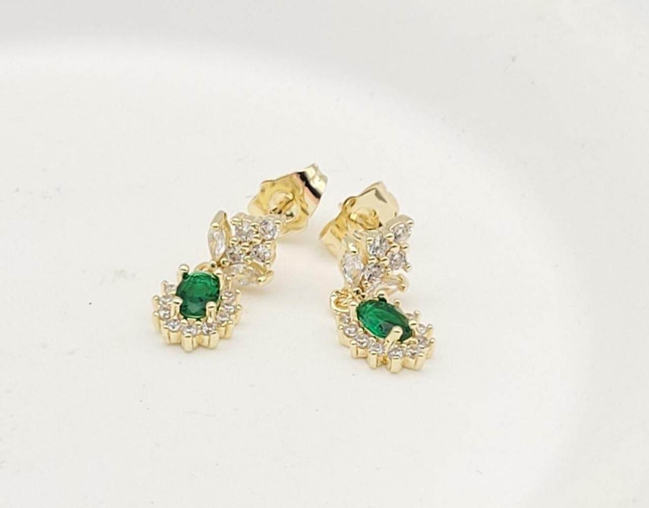 Arete Latón Oro 18K HRE08505073