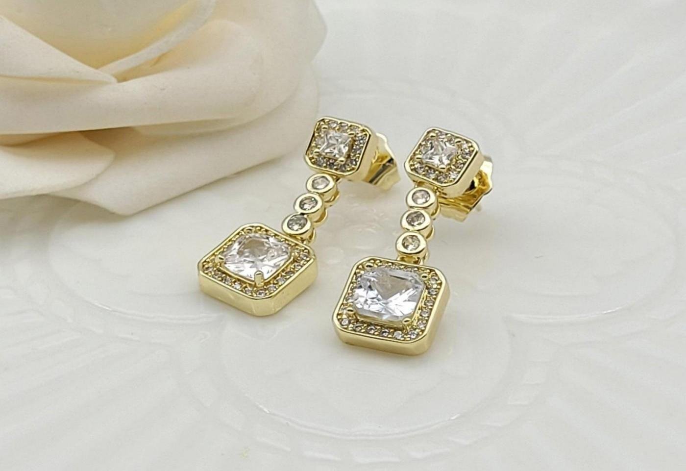 Arete Latón Oro 18K HRE12005309