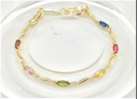 Pulsera Baño de Oro 18K HZB1300391
