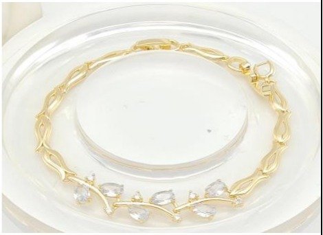 Pulsera Baño de Oro 18K HZB1350221