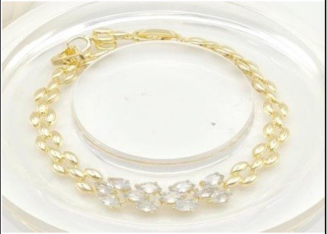 Pulsera Baño de Oro 18K HZB1400223