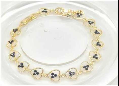 Pulsera Baño de Oro 18K HZB1600420