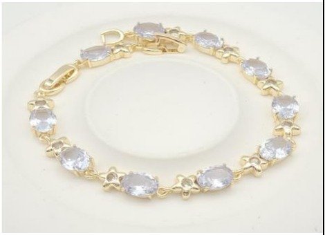 Pulsera Baño de Oro 18K HZB1800546