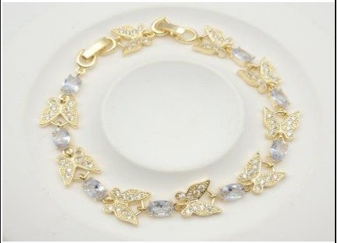Pulsera Baño de Oro 18K HZB1850001